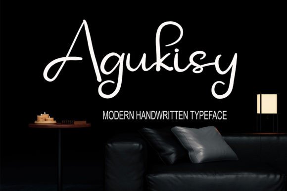 Agukisy: Handwritten Font for Creative Makers