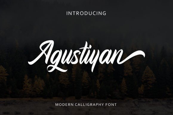 Agustiyan: A Charming Script for Branding