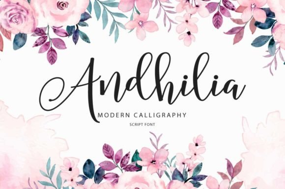 Andhilia: A Modern Script Font That Elevates Real Small Business Branding
