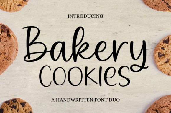 Bakery Cookies Font for Business Branding