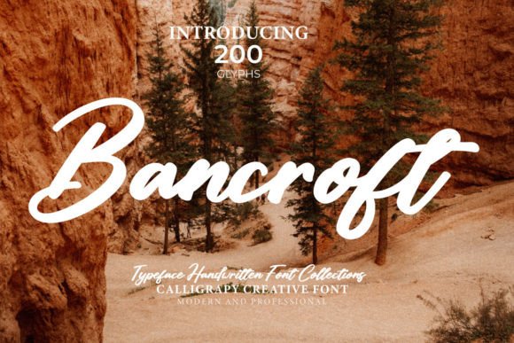 Bancroft: A Bold Handwritten Font That Feels Like Home