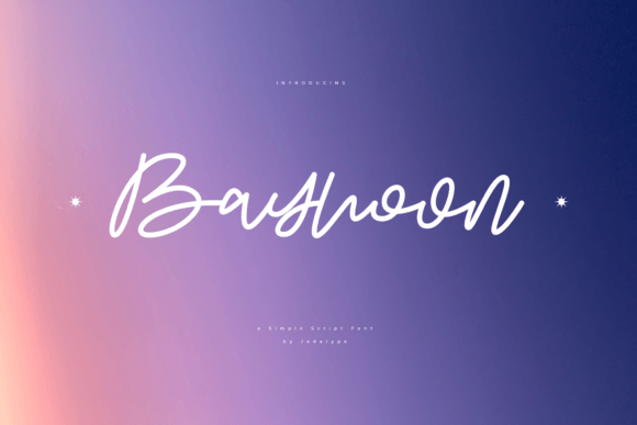 Bayhoon: A Playful Script Font That Delivers Clarity in Fast-Scrolling Campaigns