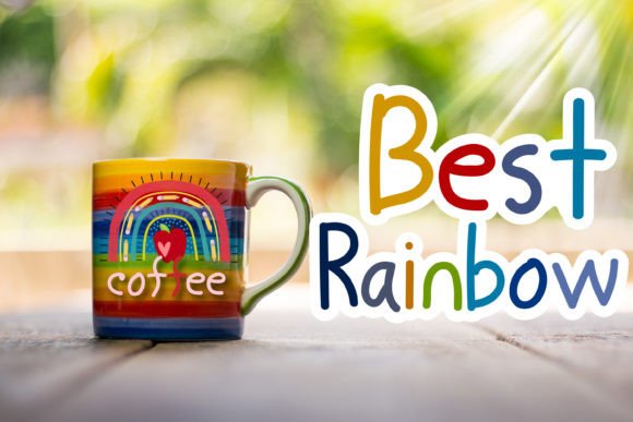Best Rainbow: A Quirky Font for Creative Campaigns