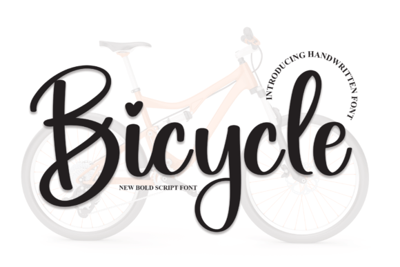 Bicycle: A Flowing Handwritten Font