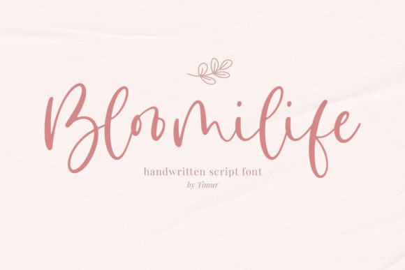 Bloomilife: A Font That Shines