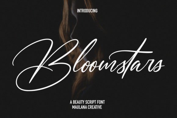 Bloomstars: A Handwritten Font for Creative Projects