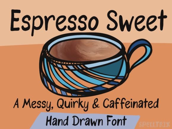 Espresso Sweet: A Handwritten Font for Editorial Joy