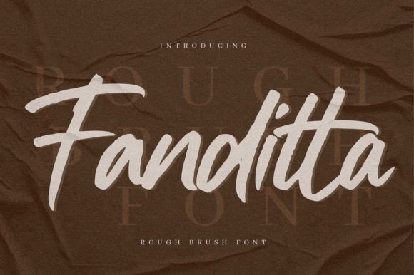 Fanditta: A Script Typeface for Creative Projects