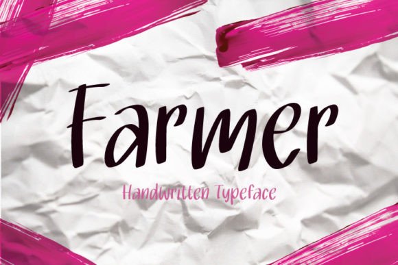 Farmer Font: A Handwritten Touch for Campaigns