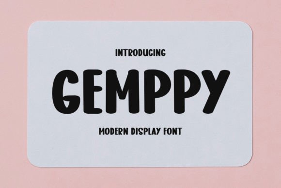 Gemppy: A Handwritten Font for Business