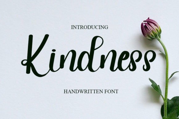 Kindness: A Handwritten Font for Editorial Grace