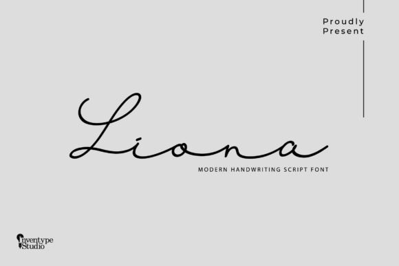 Liona: A Handwritten Font That Elevates Your Brand