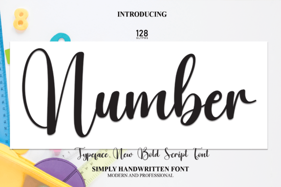 Number: A Font for Polished Branding
