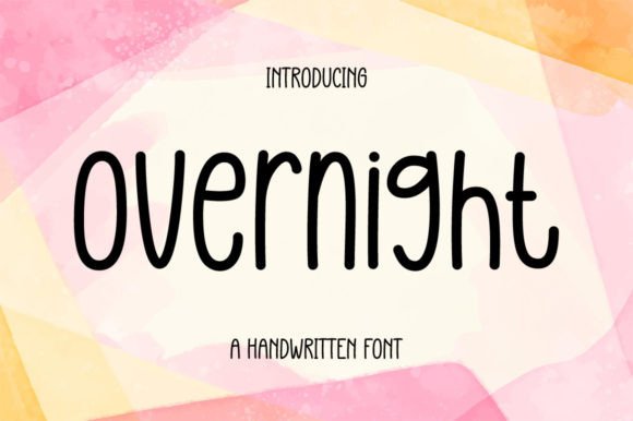 Overnight Font Review