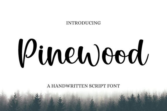 Pinewood: A Handwritten Font That Breathes Life Into Editorial Design