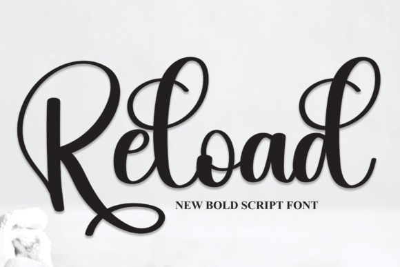 Reload: A Handwritten Font for Editorial Elegance