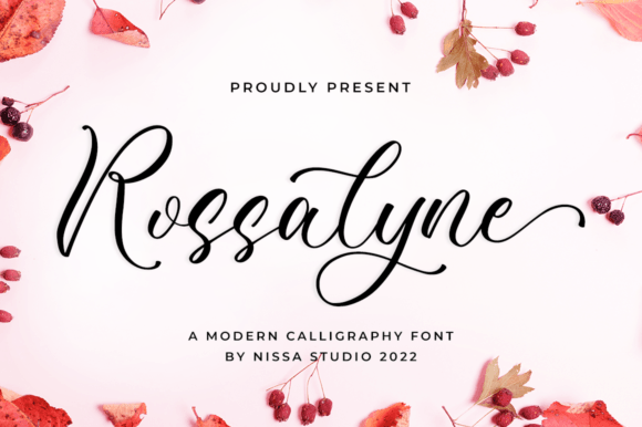 Rossalyne: Elegant Script Font for Digital Marketing
