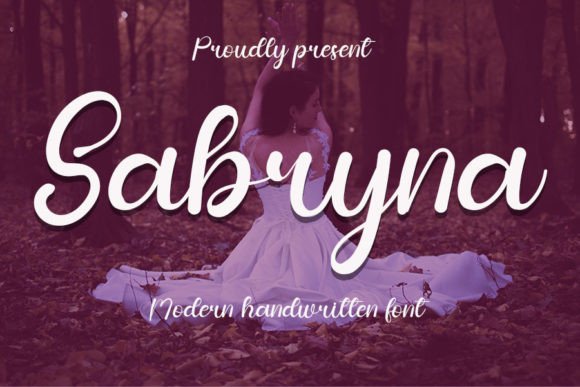 Sabryna: A Modern Handwritten Font