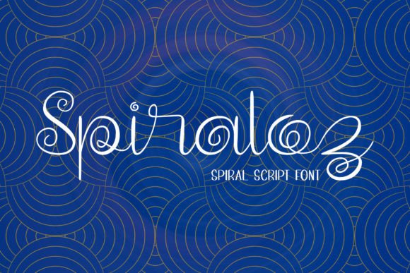 Spiraloz: A Playful Handwritten Script Font for Real Branding