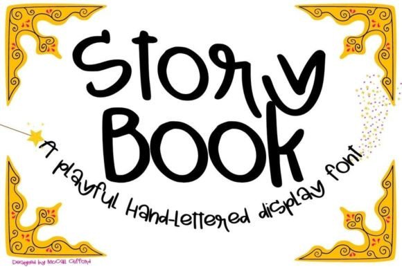 Story Book Font for Creative Makers