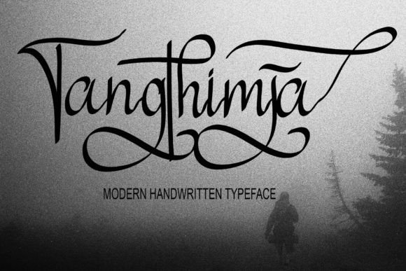 Tangthimja: A Light-Handed Script Font That Feels Human