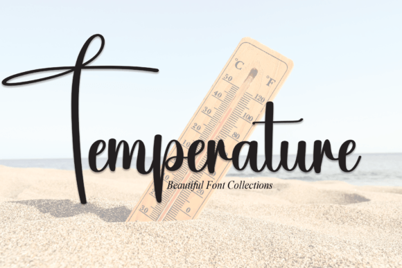Temperature: A Handwritten Font That Breathes Calm Into Editorial Design