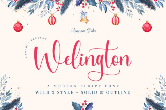 Welington: A Font for Polished Branding
